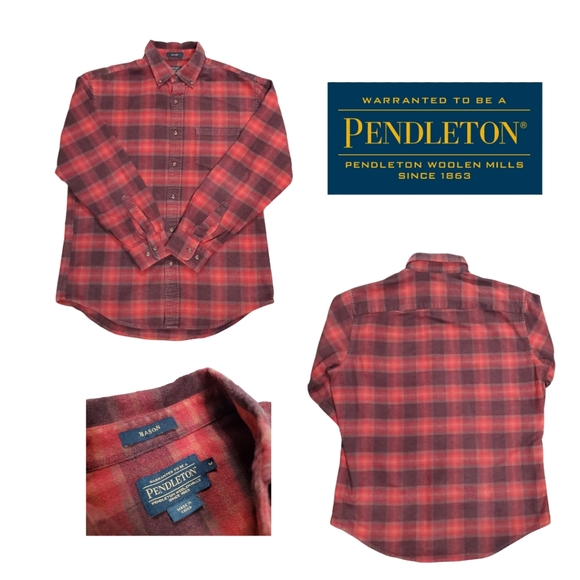 Pendleton Other - Pendleton Mason Flannel Long Sleeve Shirt